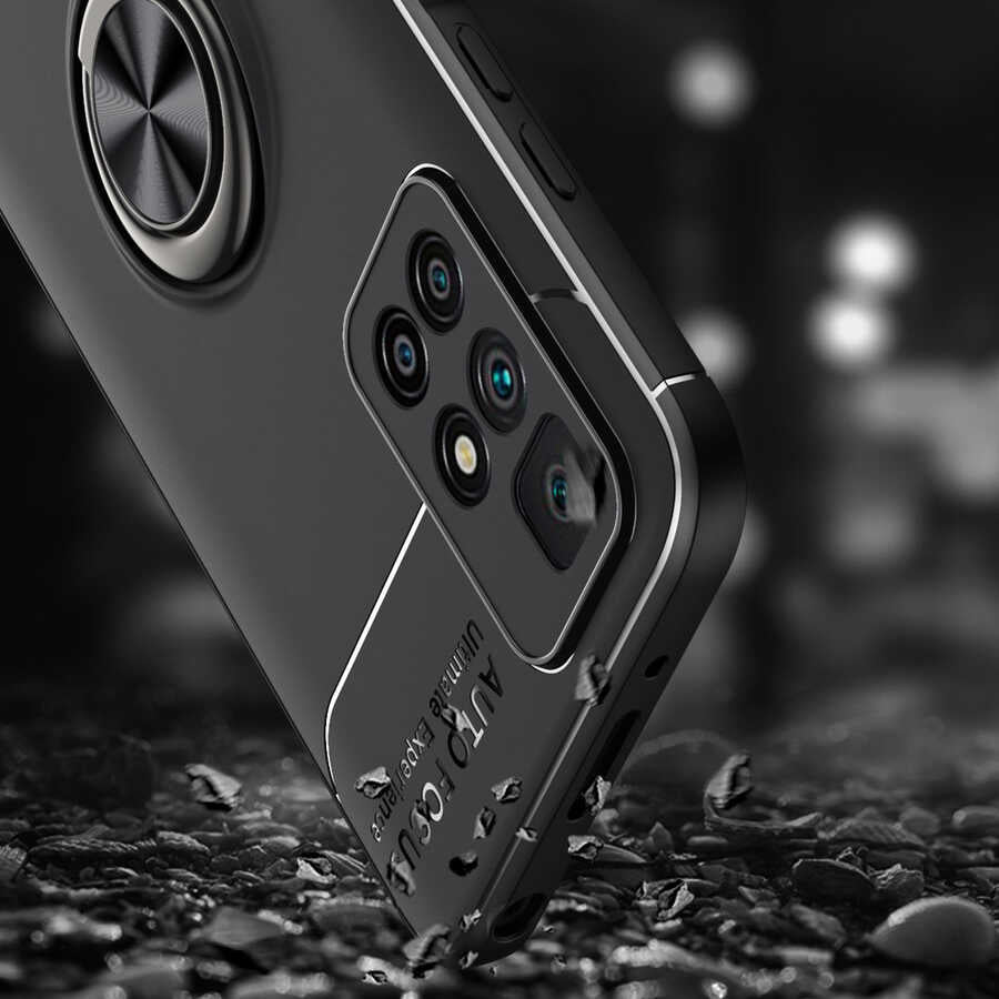 Xiaomi Redmi 10 Kılıf Zore Ravel Silikon Kapak Siyah