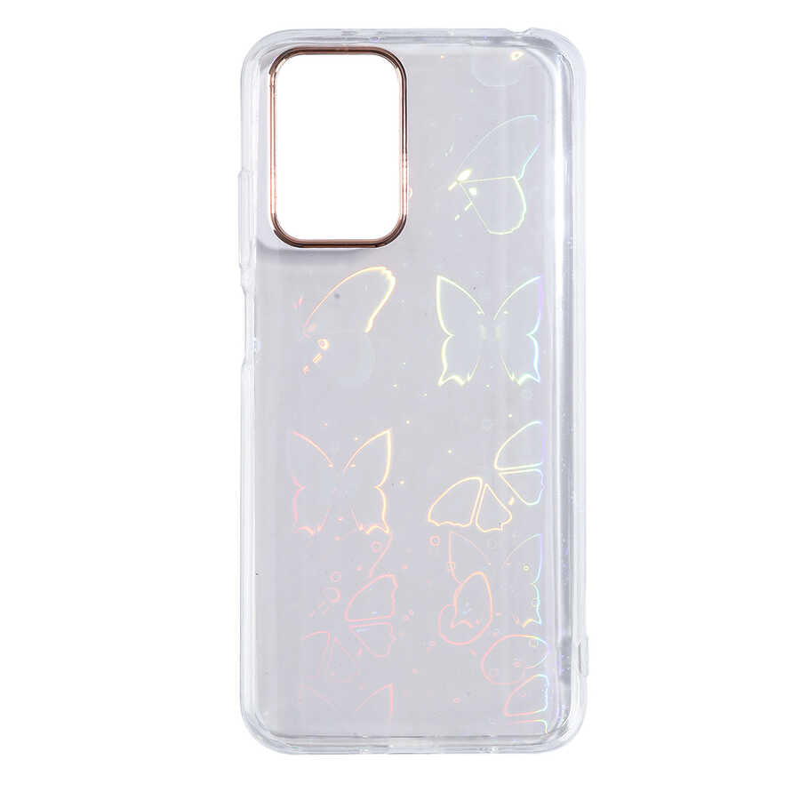 Xiaomi Redmi 10 Kılıf Zore Sidney Desenli Sert Kapak Heart No1
