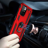 Xiaomi Redmi 10 Kılıf Zore Vega Kapak Kırmızı