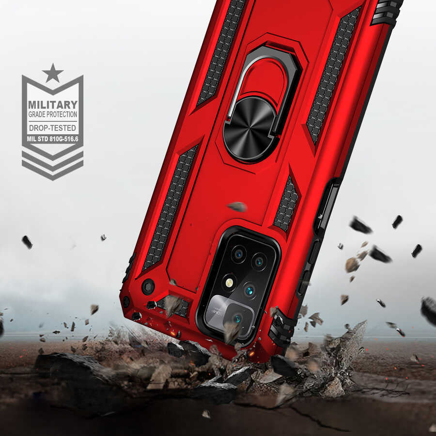 Xiaomi Redmi 10 Kılıf Zore Vega Kapak Rose Gold