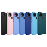 Xiaomi Redmi 10A Kılıf Metal Çerçeve ve Buton Tasarımlı Silikon Zore Luna Kapak Lavendery Gray