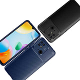 Xiaomi Redmi 10C Kılıf Zore Negro Silikon Kapak Lacivert