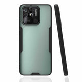 Xiaomi Redmi 10C Kılıf Zore Parfe Kapak Siyah