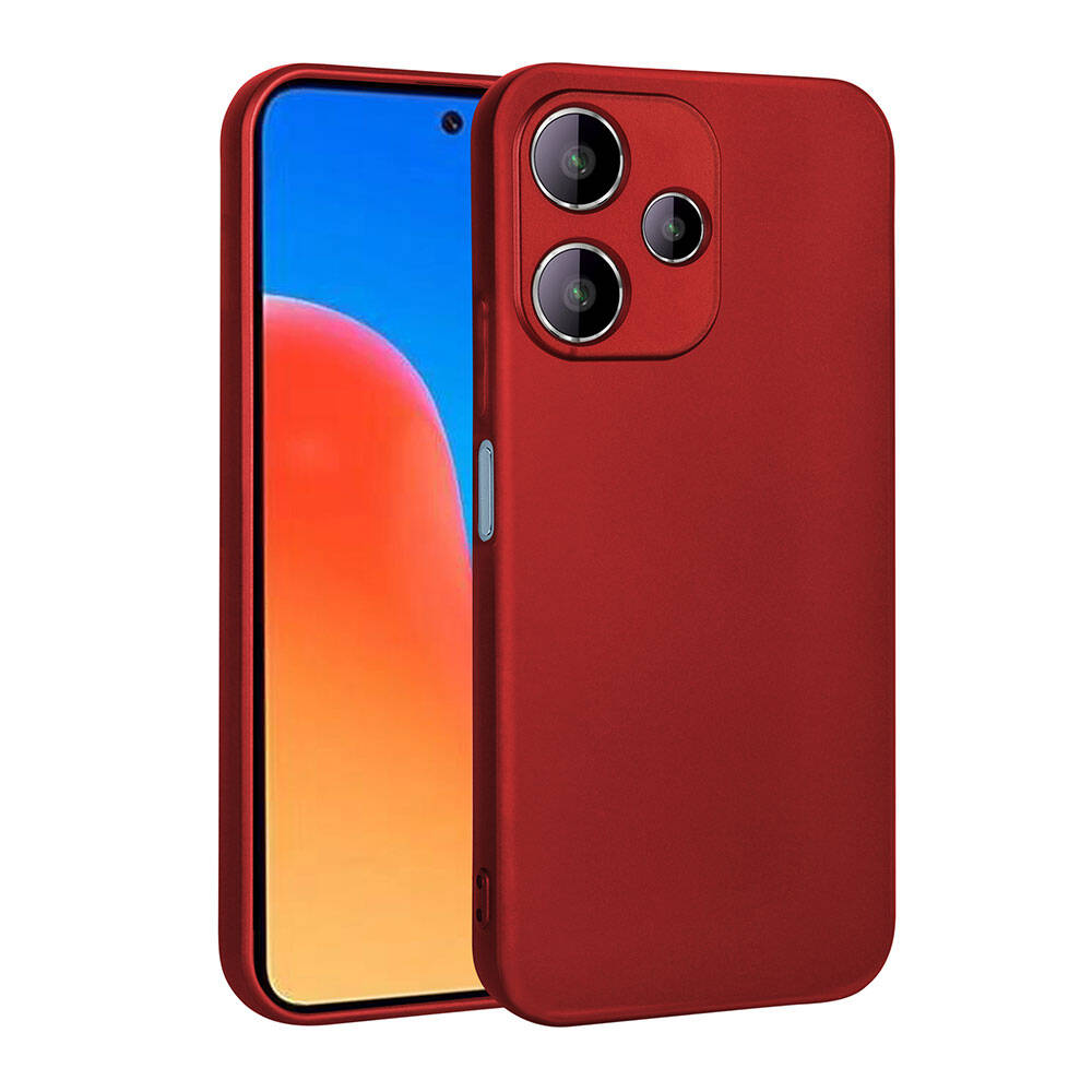 Xiaomi Redmi 12 5G Kılıf Zore Premier Silikon Kapak Gold