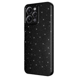 Xiaomi Redmi 12 Kılıf Kamera Korumalı Simli Lüks Zore Koton Kapak Pembe Koyu