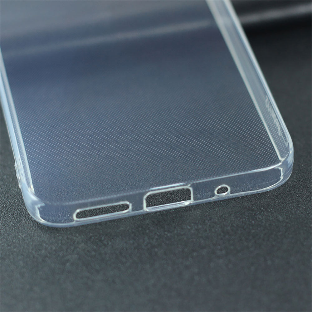 Xiaomi Redmi 12 Kılıf Zore Süper Silikon Kapak Renksiz