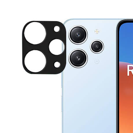 Xiaomi Redmi 12 Zore 3D Kamera Camı Siyah