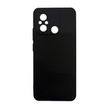 Xiaomi Redmi 12C Kılıf Zore Biye Silikon Siyah
