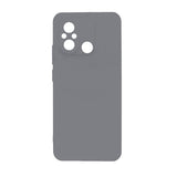 Xiaomi Redmi 12C Kılıf Zore Biye Silikon Gri