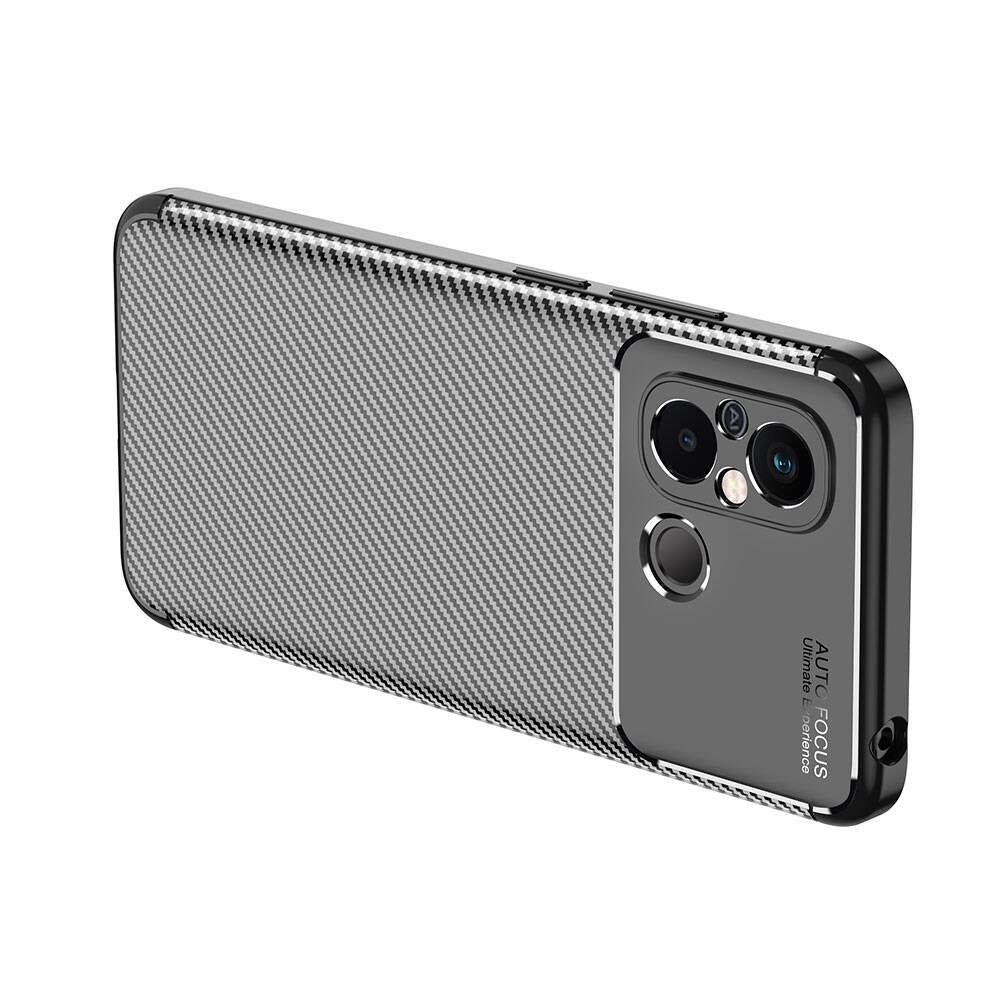 Xiaomi Redmi 12C Kılıf Zore Negro Silikon Kapak Siyah