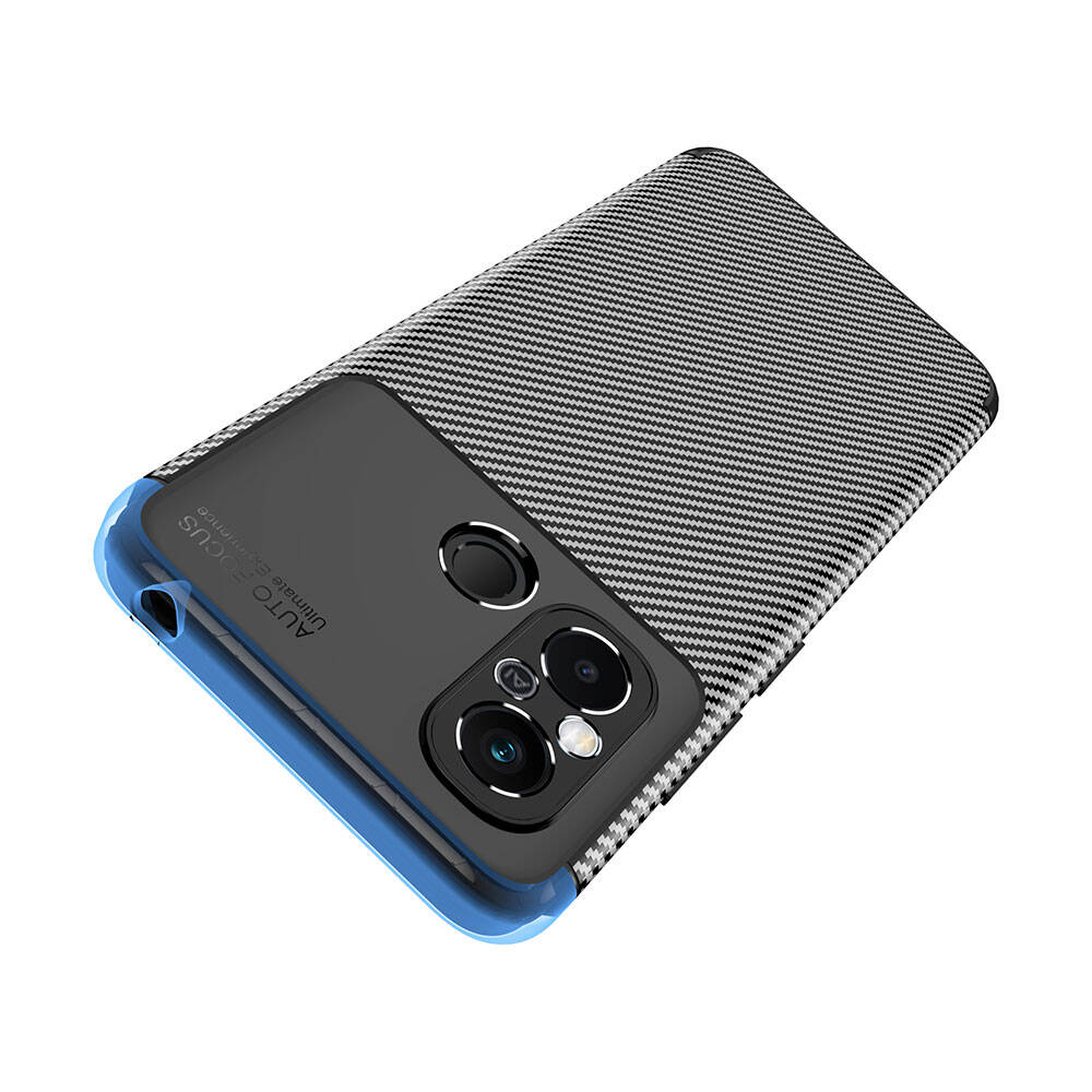 Xiaomi Redmi 12C Kılıf Zore Negro Silikon Kapak Siyah