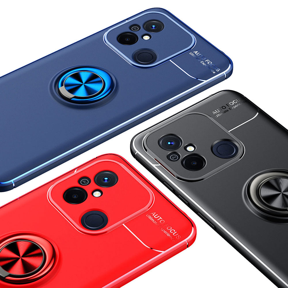 Xiaomi Redmi 12C Kılıf Zore Ravel Silikon Kapak Siyah