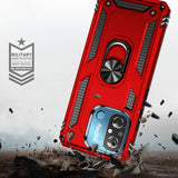 Xiaomi Redmi 12C Kılıf Zore Vega Kapak Kırmızı