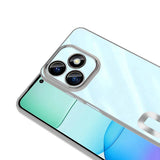 Xiaomi Redmi 13 4G Kılıf Kamera Korumalı Logo Gösteren Zore Omega Kapak Siyah