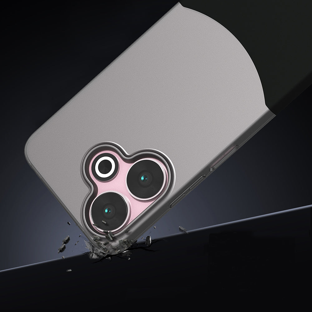 Xiaomi Redmi 13 4G Kılıf Mıknatıslı Zore Duble Kapak Gri