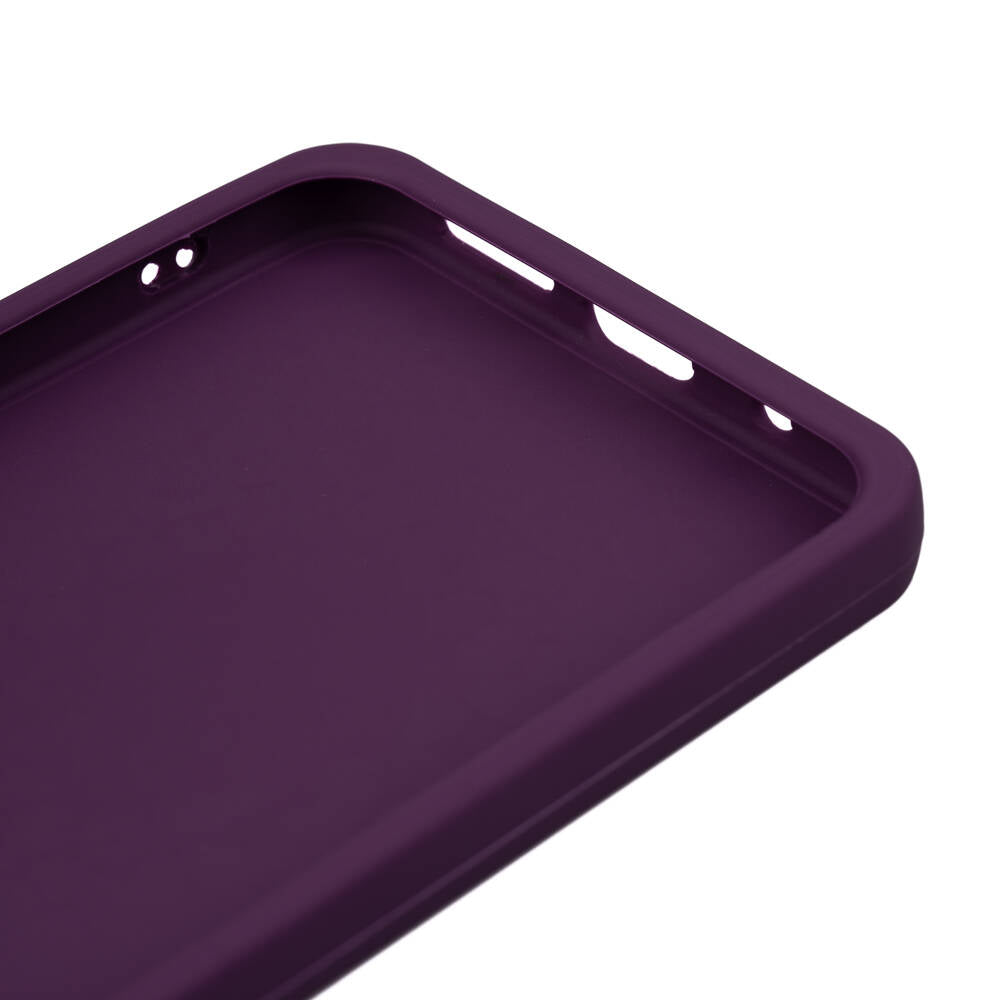 Xiaomi Redmi 13 4G Kılıf Zore Biye Silikon Siyah