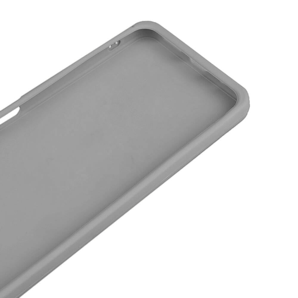 Xiaomi Redmi 13 4G Kılıf Zore Biye Silikon Gri