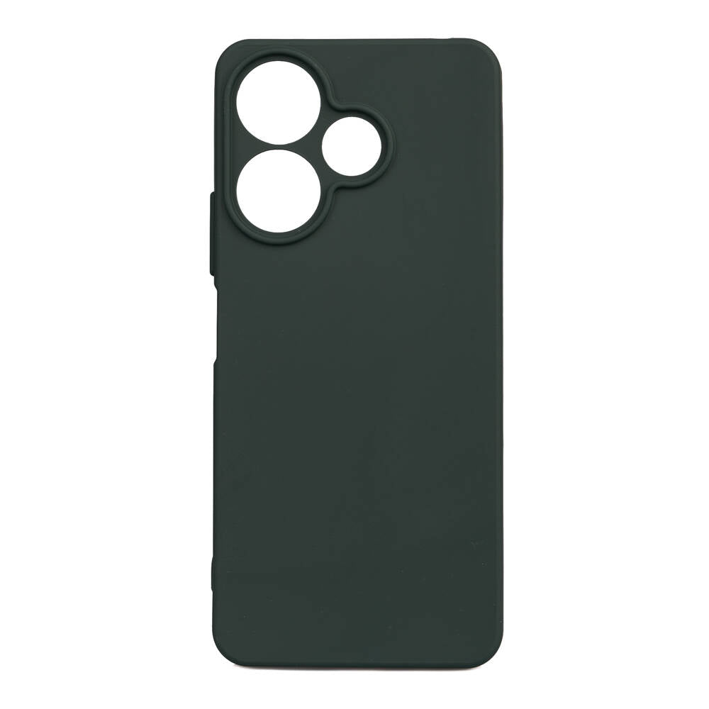 Xiaomi Redmi 13 4G Kılıf Zore Biye Silikon Kırmızı