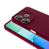 Xiaomi Redmi 13 4G Kılıf Zore Mara Lansman Kapak Koyu Mor