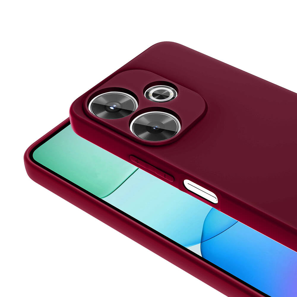 Xiaomi Redmi 13 4G Kılıf Zore Mara Lansman Kapak Koyu Mor