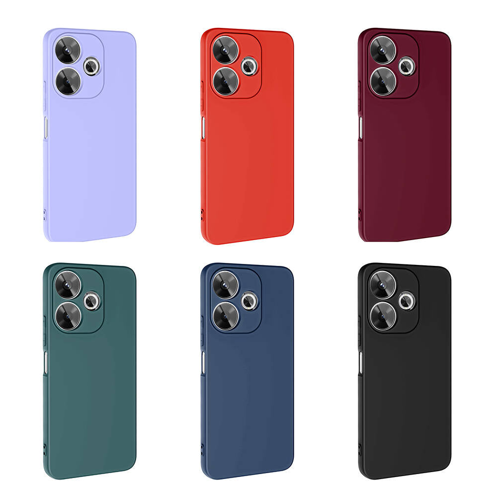 Xiaomi Redmi 13 4G Kılıf Zore Mara Lansman Kapak Lila