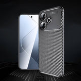 Xiaomi Redmi 13 4G Kılıf Zore Negro Silikon Kapak Siyah