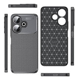 Xiaomi Redmi 13 4G Kılıf Zore Negro Silikon Kapak Siyah