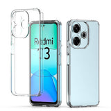 Xiaomi Redmi 13 4G Kılıf Zore Süper Silikon Kapak Şeffaf
