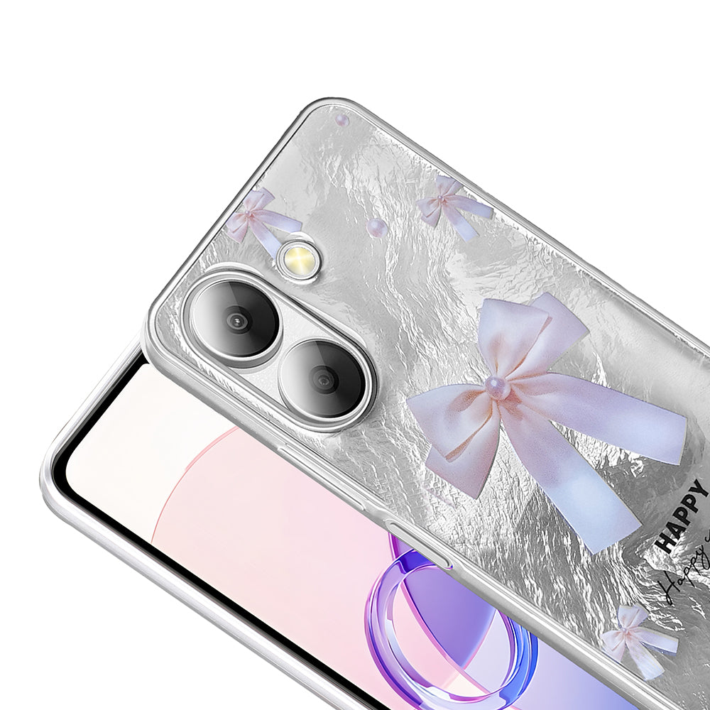 Xiaomi Redmi 13C Kılıf Desenli Zore Mep Kapak İncili Fiyonk