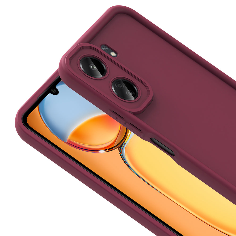 Xiaomi Redmi 13C Kılıf Kamera Korumalı Zore Ananas Kapak Koyu Yeşil
