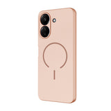 Xiaomi Redmi 13C Kılıf M-safe Şarj Özellikli Zore Meta Kapak Siyah