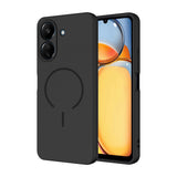 Xiaomi Redmi 13C Kılıf M-safe Şarj Özellikli Zore Meta Kapak Siyah