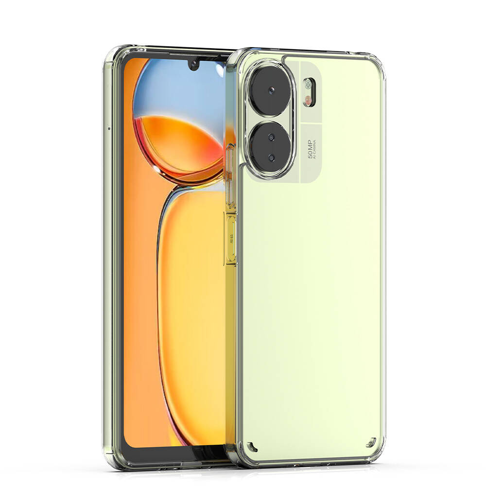 Xiaomi Redmi 13C Kılıf Zore Coss Kapak Renksiz