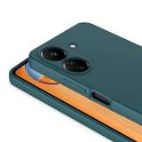 Xiaomi Redmi 13C Kılıf Zore Mara Lansman Kapak Koyu Yeşil