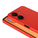 Xiaomi Redmi 13C Kılıf Zore Mara Lansman Kapak Koyu Yeşil
