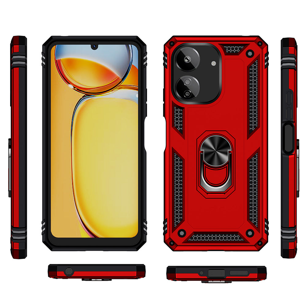 Xiaomi Redmi 13C Kılıf Zore Vega Kapak Siyah