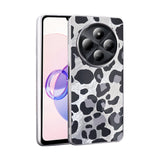 Xiaomi Redmi 14C 4G Kılıf Desenli Zore Mep Kapak Gri Leopar