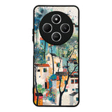 Xiaomi Redmi 14C 4G Kılıf Kamera Korumalı Desenli Lusi Kapak Evler