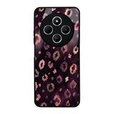 Xiaomi Redmi 14C 4G Kılıf Kamera Korumalı Desenli Zore Lusi Kapak Pembe Leopar