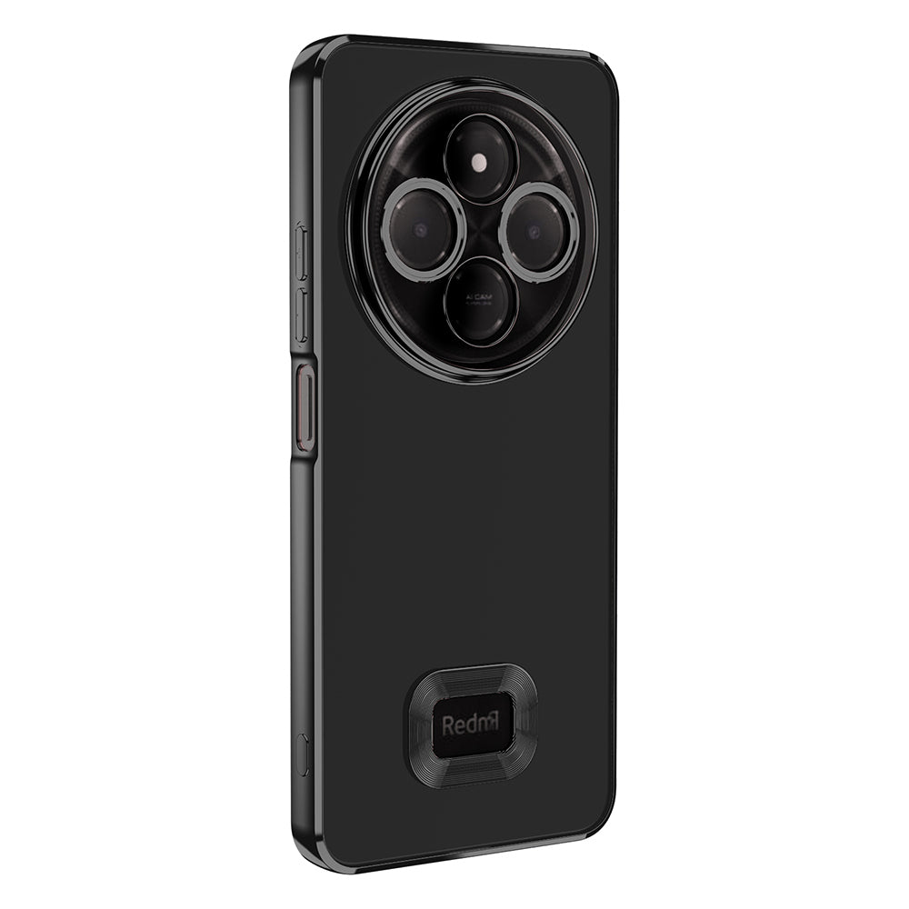 Xiaomi Redmi 14C 4G Kılıf Kamera Korumalı Logo Gösteren Zore Omega Kapak Lila