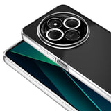 Xiaomi Redmi 14C 4G Kılıf Kamera Korumalı Logo Gösteren Zore Omega Kapak Gold