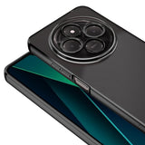 Xiaomi Redmi 14C 4G Kılıf Kamera Korumalı Logo Gösteren Zore Omega Kapak Lila
