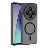 Xiaomi Redmi 14C 4G Kılıf M-safe Şarj Özellikli Zore Babet Kapak Siyah