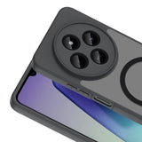 Xiaomi Redmi 14C 4G Kılıf M-safe Şarj Özellikli Zore Babet Kapak Siyah