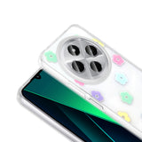 Xiaomi Redmi 14C 4G Kılıf Şeffaf Figürlü Zore Folk Sert Kapak Sevimli Köpek