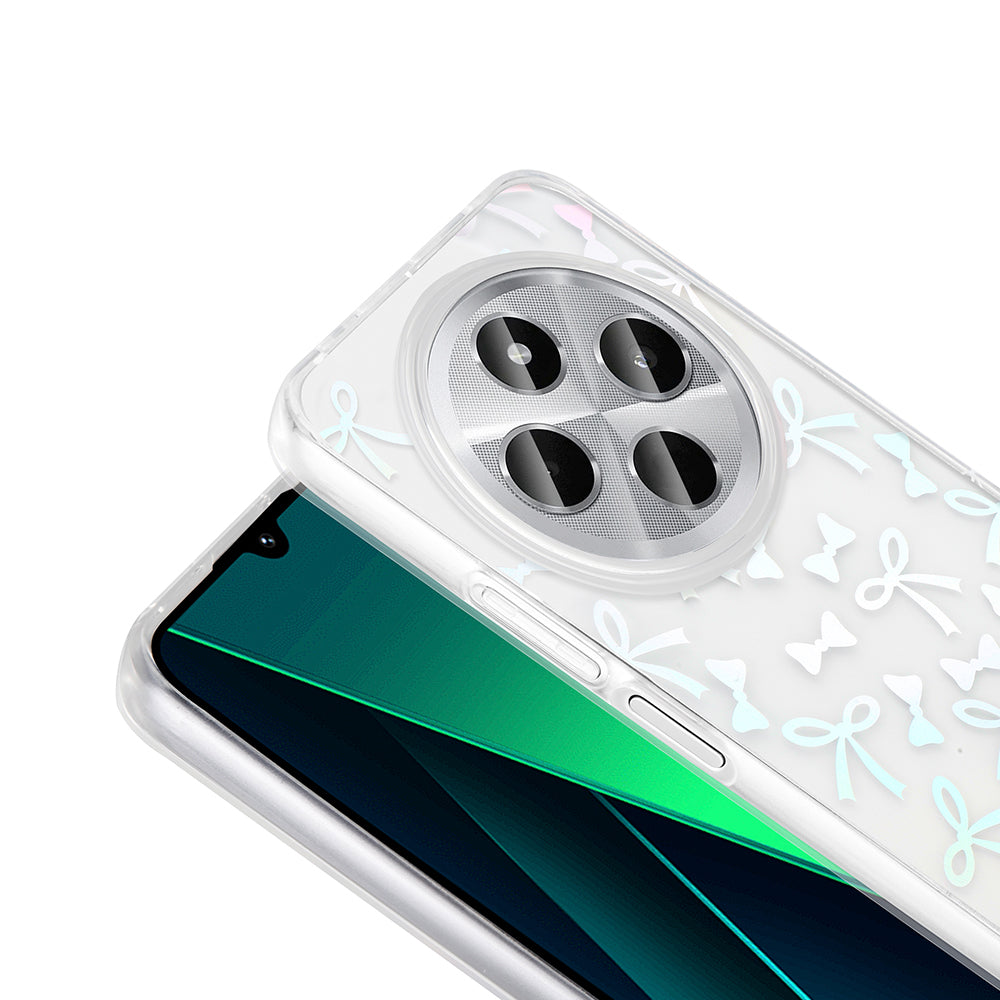 Xiaomi Redmi 14C 4G Kılıf Şeffaf Figürlü Zore Folk Sert Kapak Sevimli Köpek