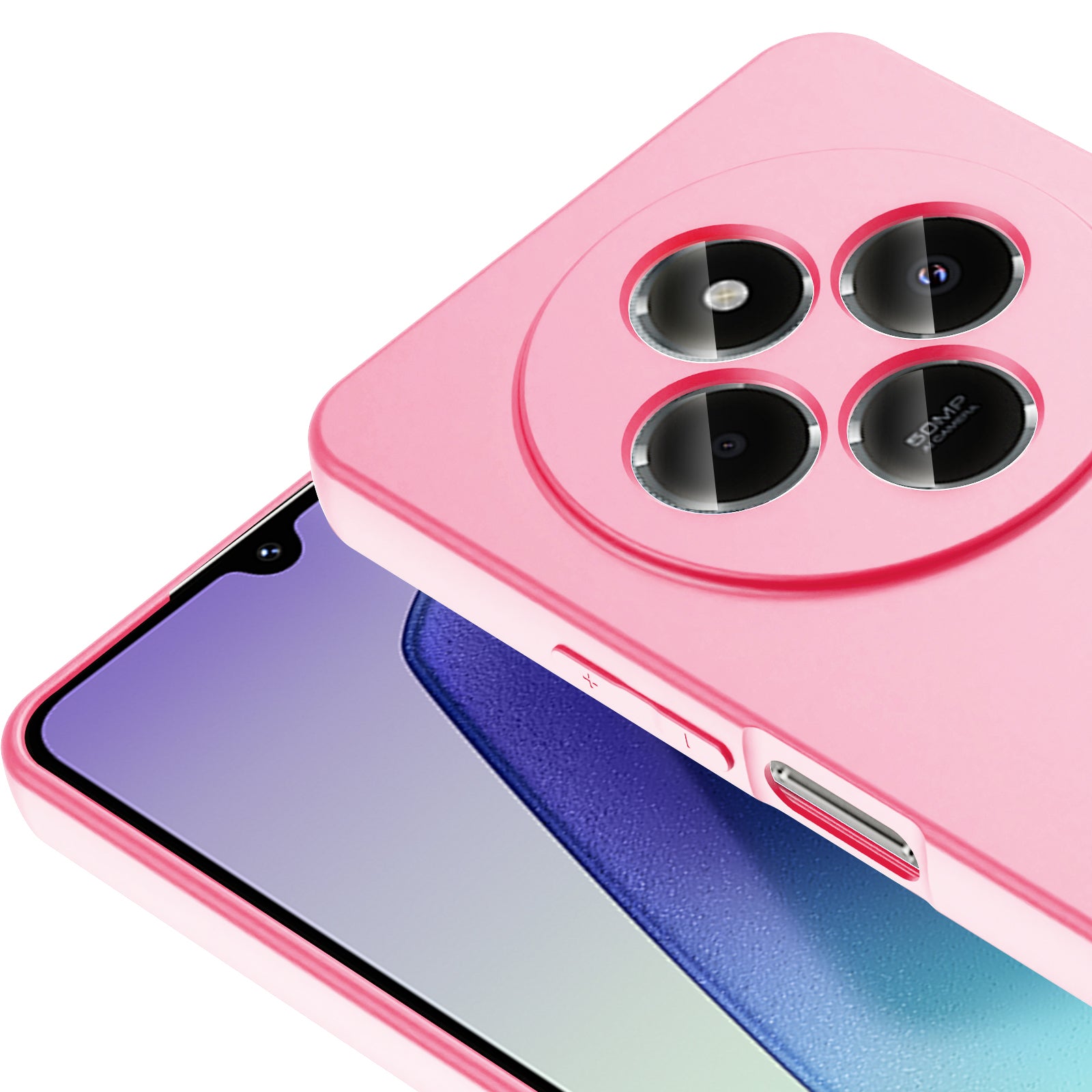 Xiaomi Redmi 14C 4G Kılıf Zore Mara Lansman Kapak Kırmızı