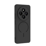 Xiaomi Redmi 14C Kılıf M-safe Şarj Özellikli Zore Meta Kapak Kahverengi
