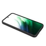Xiaomi Redmi 15 Kılıf Esnek TPU Oyuklu Arka Yüzey Tasarımlı Zore Etnik Silikon Kapak Koyu Yeşil