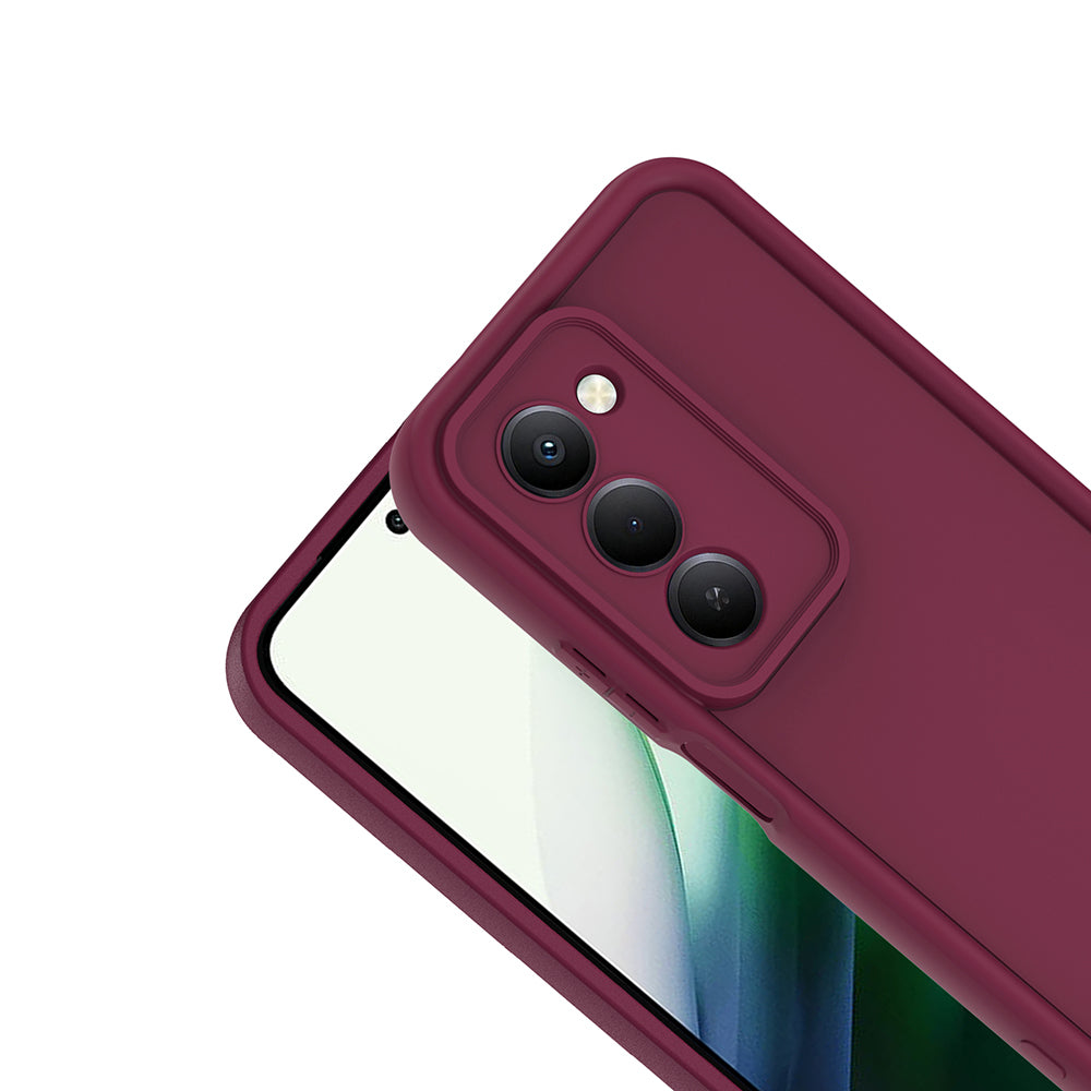 Xiaomi Redmi 15 Kılıf Kamera Korumalı Ananas Kapak Pembe